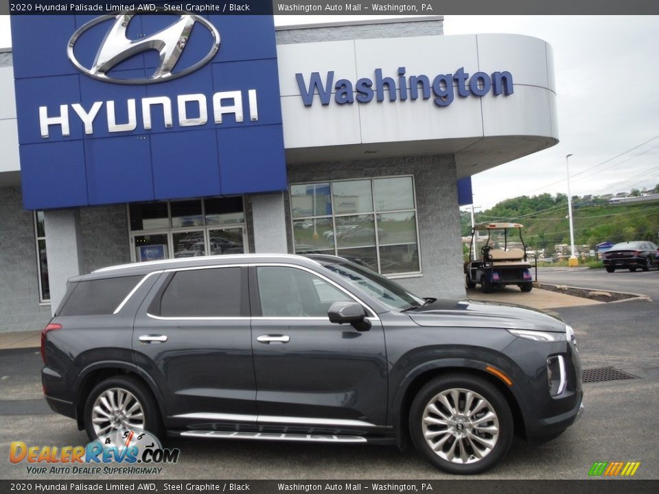 2020 Hyundai Palisade Limited AWD Steel Graphite / Black Photo #2