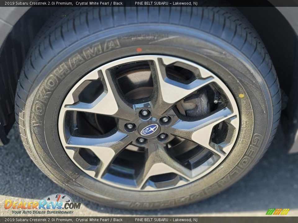 2019 Subaru Crosstrek 2.0i Premium Crystal White Pearl / Black Photo #33