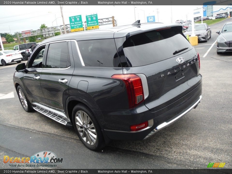 2020 Hyundai Palisade Limited AWD Steel Graphite / Black Photo #9