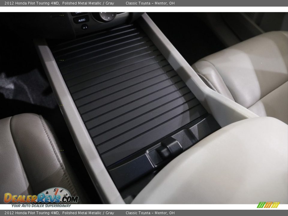 2012 Honda Pilot Touring 4WD Polished Metal Metallic / Gray Photo #17