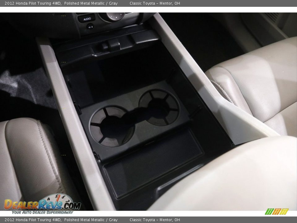 2012 Honda Pilot Touring 4WD Polished Metal Metallic / Gray Photo #18