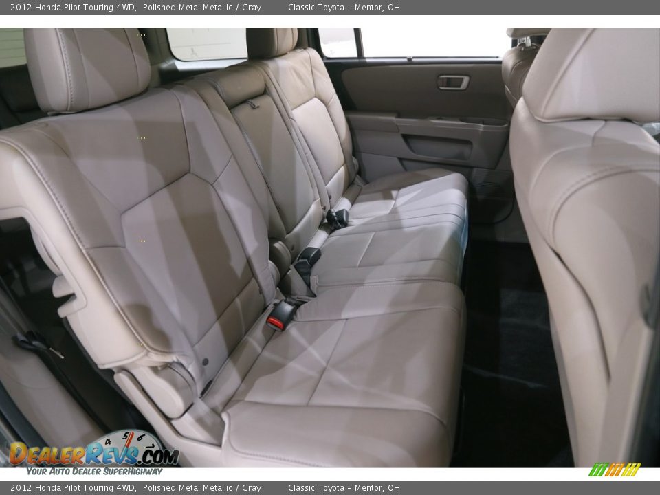 2012 Honda Pilot Touring 4WD Polished Metal Metallic / Gray Photo #20