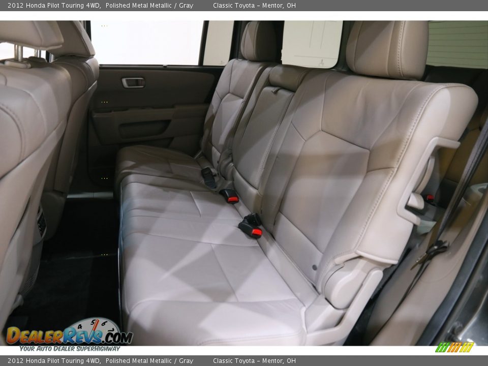 2012 Honda Pilot Touring 4WD Polished Metal Metallic / Gray Photo #21