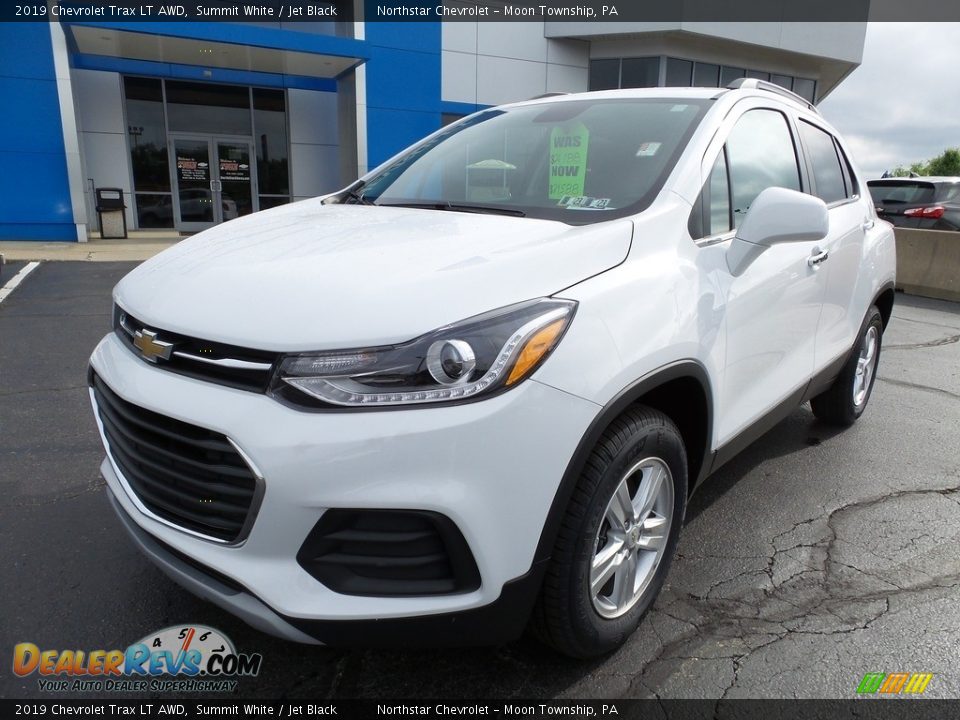 2019 Chevrolet Trax LT AWD Summit White / Jet Black Photo #2