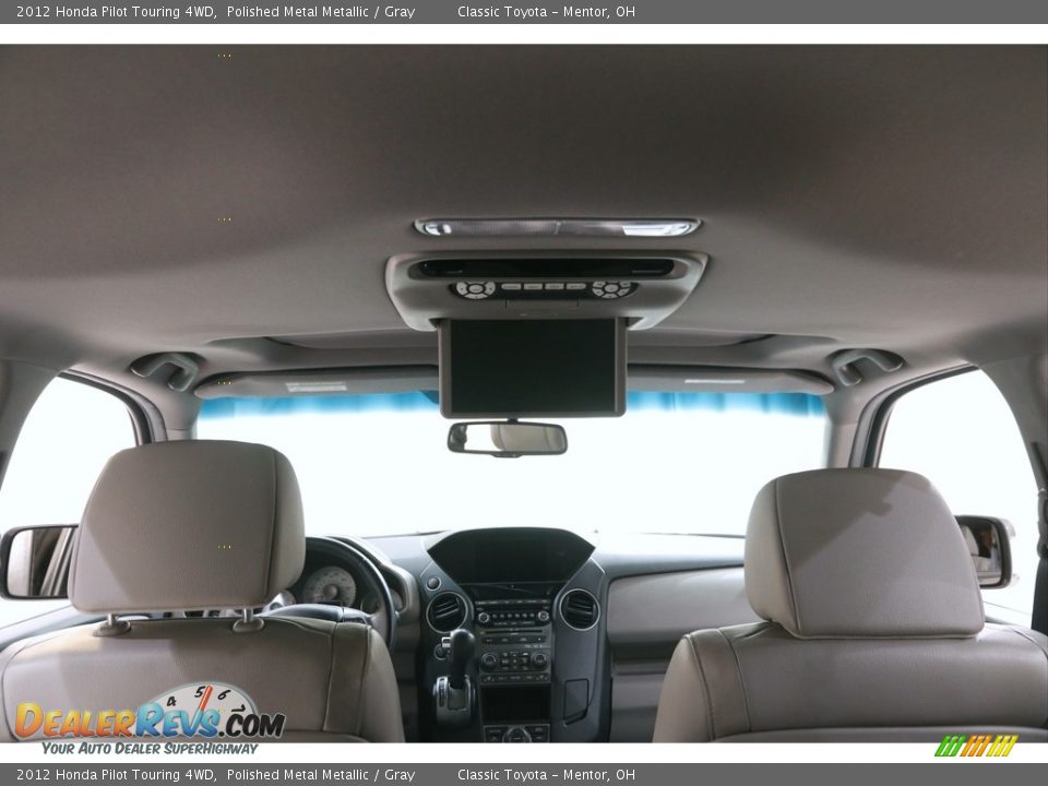 2012 Honda Pilot Touring 4WD Polished Metal Metallic / Gray Photo #23