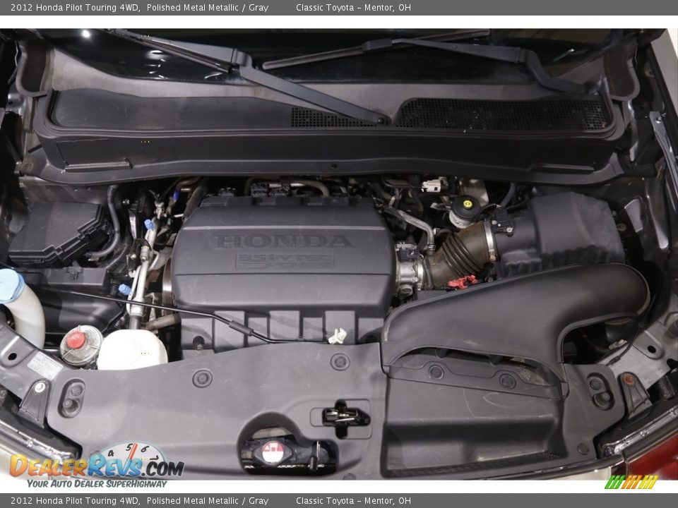 2012 Honda Pilot Touring 4WD Polished Metal Metallic / Gray Photo #26