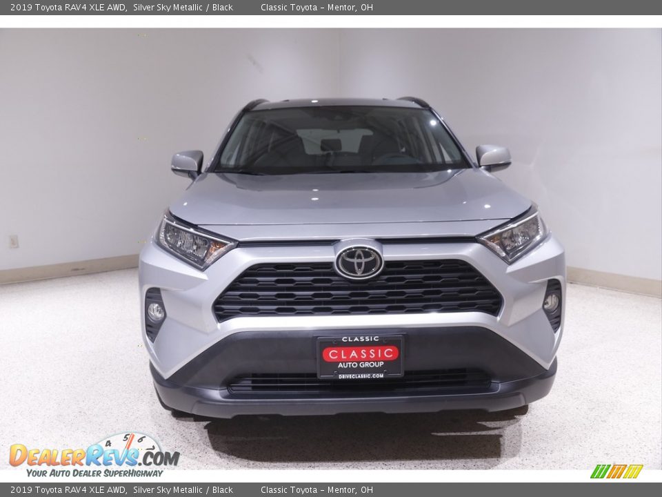 2019 Toyota RAV4 XLE AWD Silver Sky Metallic / Black Photo #2