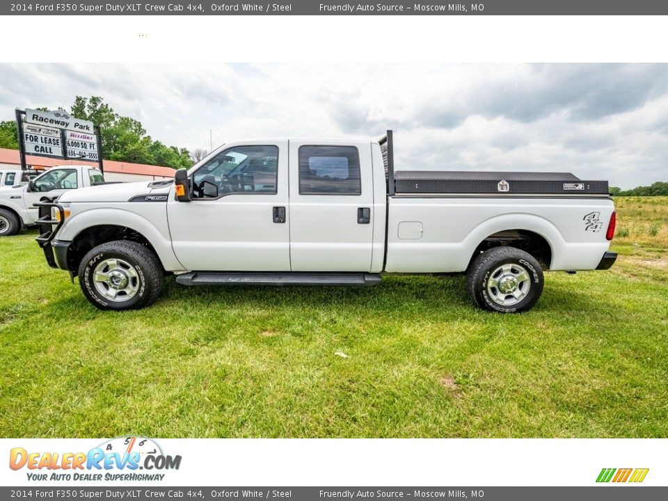 Oxford White 2014 Ford F350 Super Duty XLT Crew Cab 4x4 Photo #7