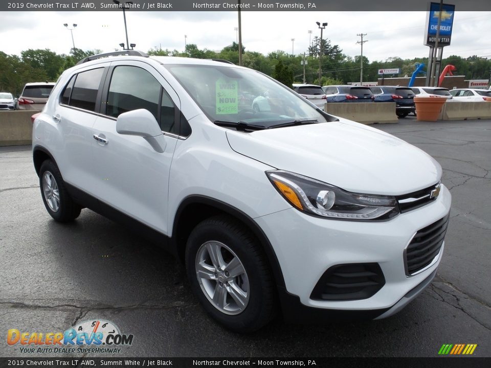 2019 Chevrolet Trax LT AWD Summit White / Jet Black Photo #11