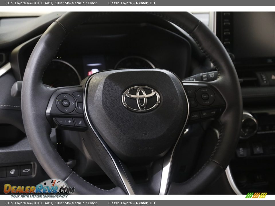 2019 Toyota RAV4 XLE AWD Silver Sky Metallic / Black Photo #7