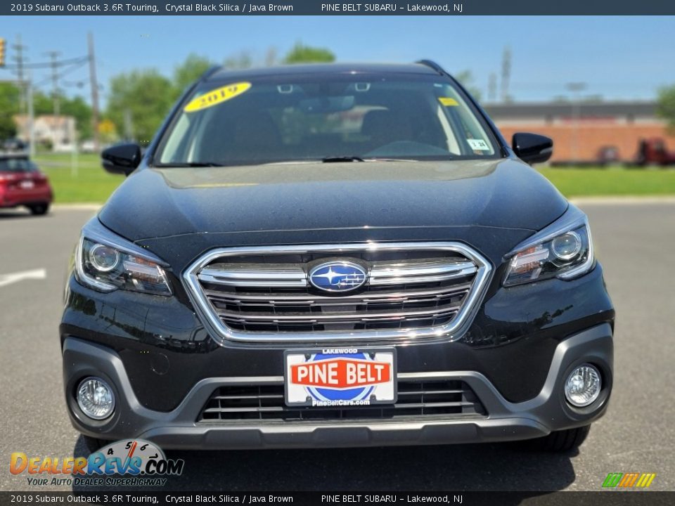 2019 Subaru Outback 3.6R Touring Crystal Black Silica / Java Brown Photo #17