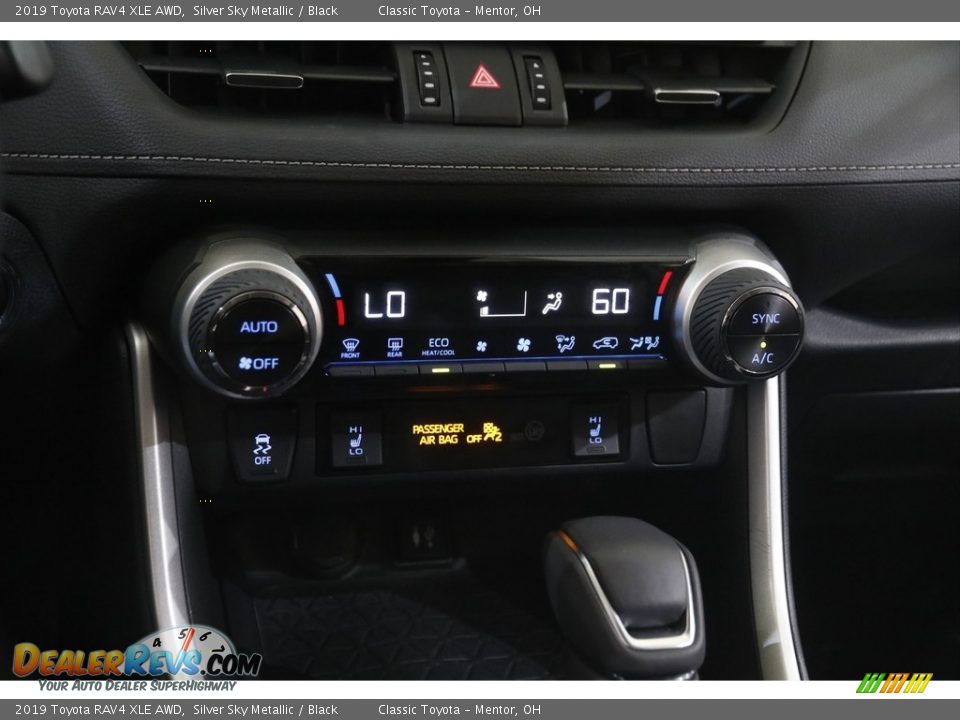 2019 Toyota RAV4 XLE AWD Silver Sky Metallic / Black Photo #12