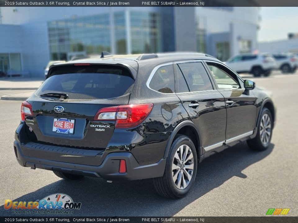 2019 Subaru Outback 3.6R Touring Crystal Black Silica / Java Brown Photo #21