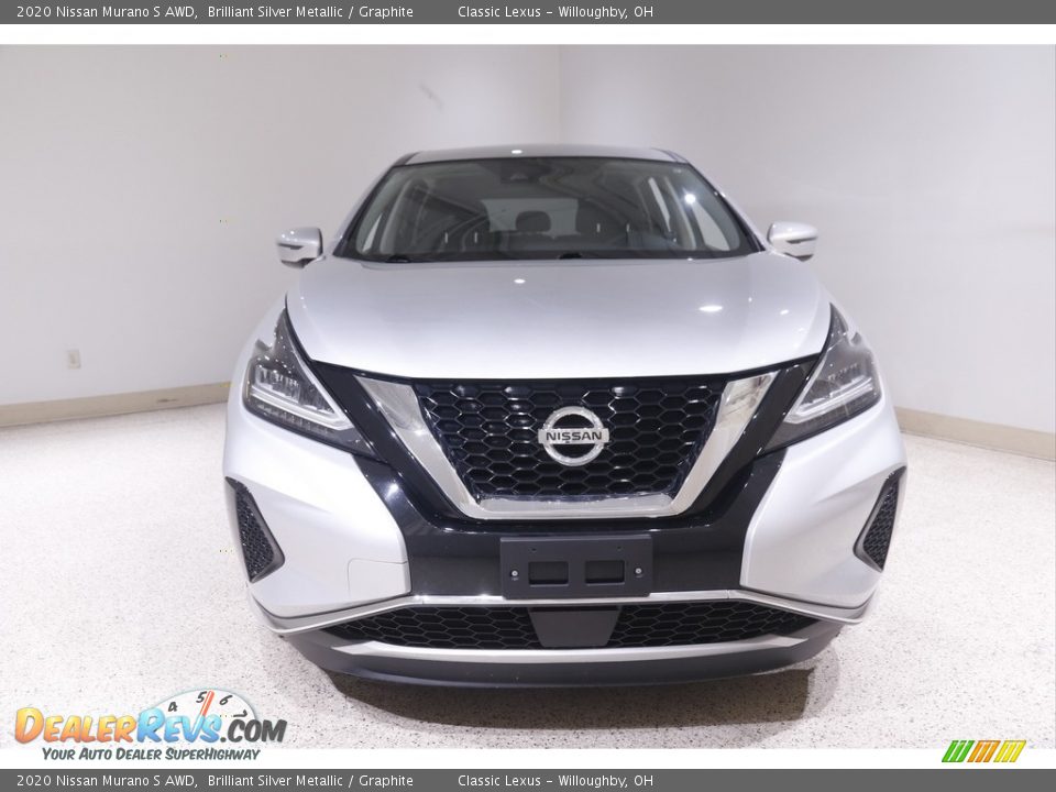 2020 Nissan Murano S AWD Brilliant Silver Metallic / Graphite Photo #2