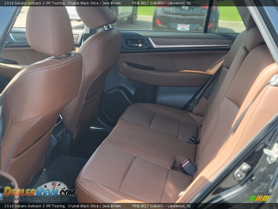 2019 Subaru Outback 3.6R Touring Crystal Black Silica / Java Brown Photo #32