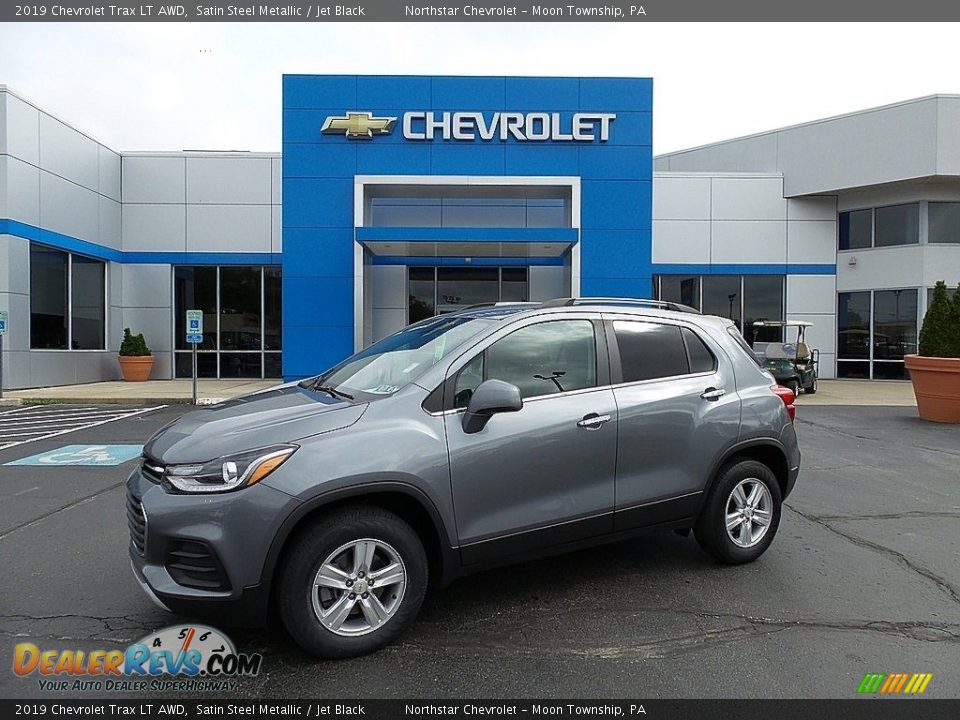 2019 Chevrolet Trax LT AWD Satin Steel Metallic / Jet Black Photo #1