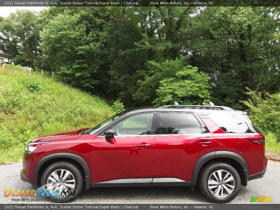 Scarlet Ember Tintcoat/Super Black 2022 Nissan Pathfinder SL 4x4 Photo #1