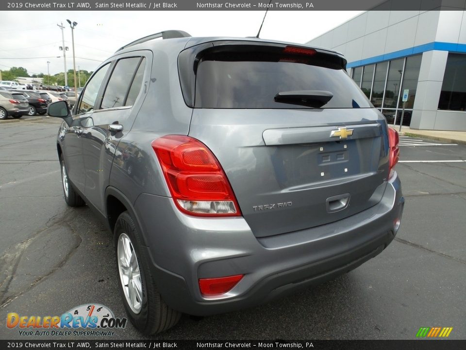 2019 Chevrolet Trax LT AWD Satin Steel Metallic / Jet Black Photo #5