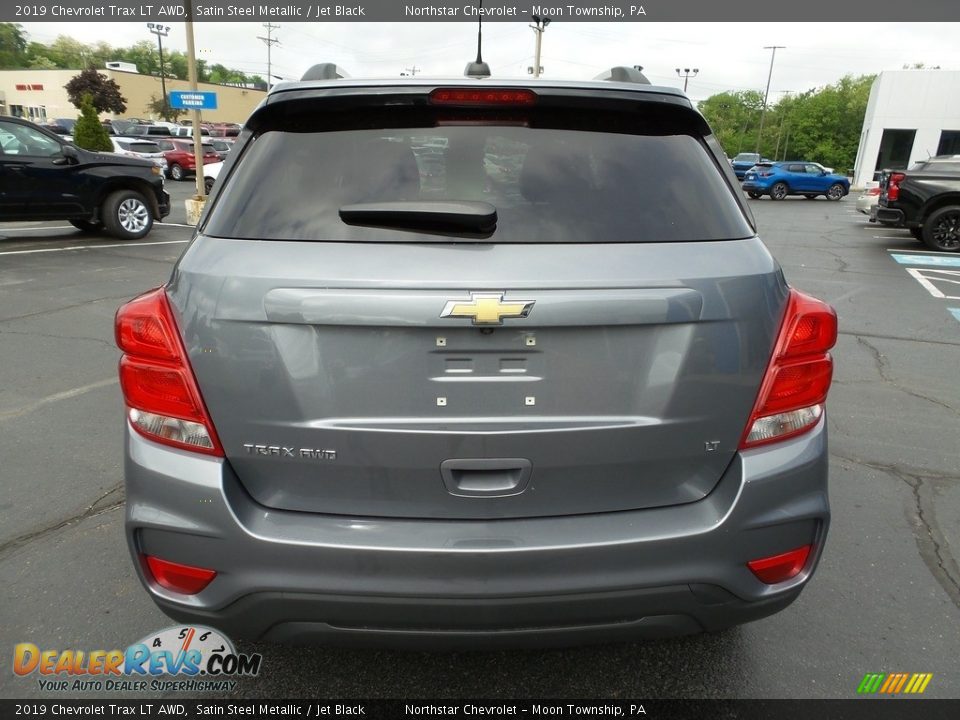 2019 Chevrolet Trax LT AWD Satin Steel Metallic / Jet Black Photo #6
