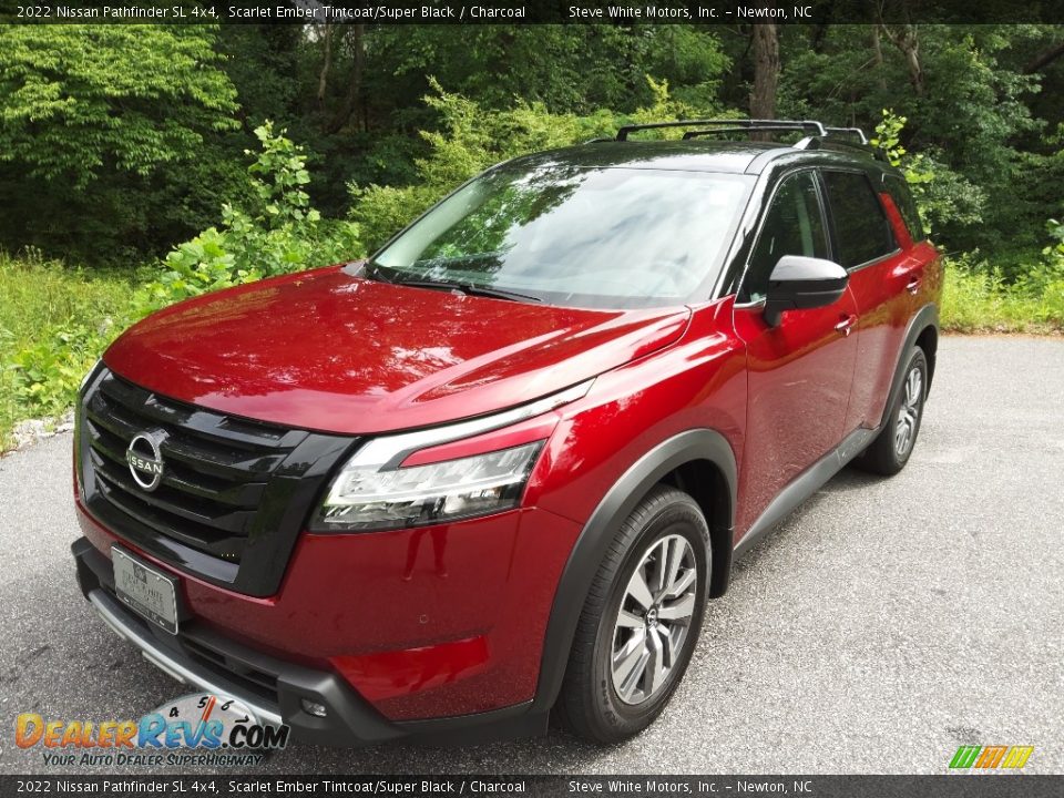 Scarlet Ember Tintcoat/Super Black 2022 Nissan Pathfinder SL 4x4 Photo #3