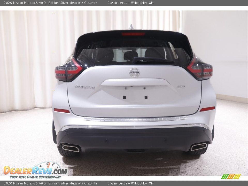 2020 Nissan Murano S AWD Brilliant Silver Metallic / Graphite Photo #18