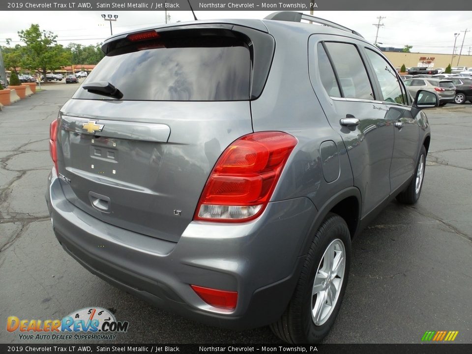 2019 Chevrolet Trax LT AWD Satin Steel Metallic / Jet Black Photo #8