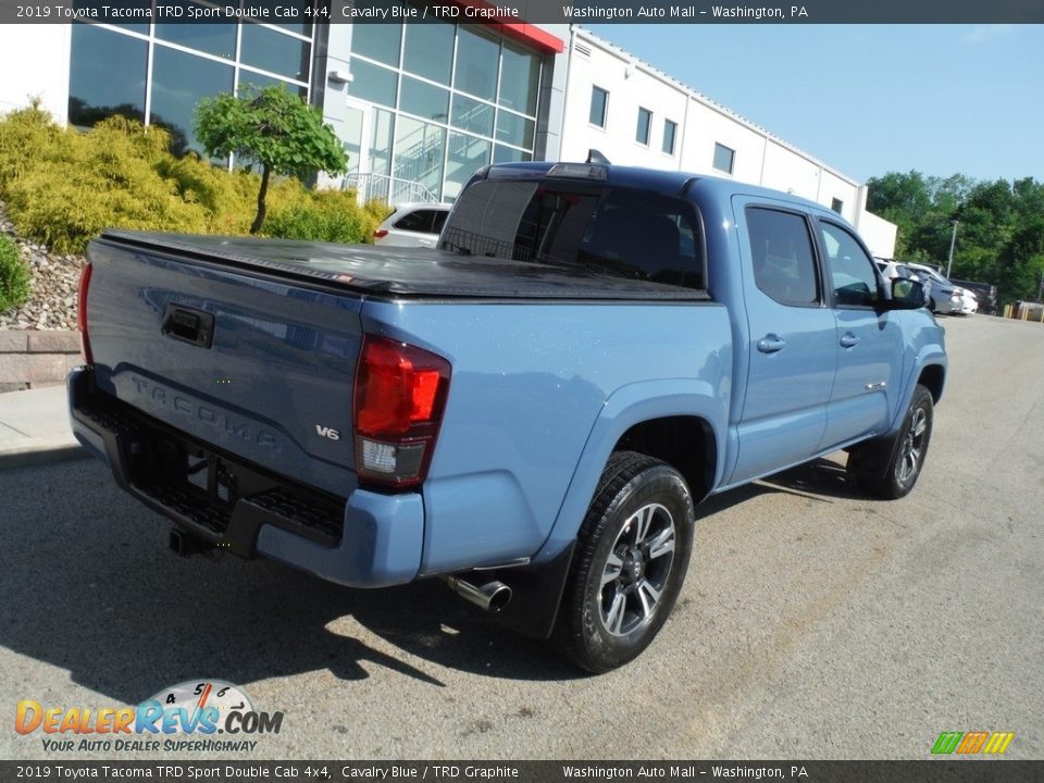 2019 Toyota Tacoma TRD Sport Double Cab 4x4 Cavalry Blue / TRD Graphite Photo #18