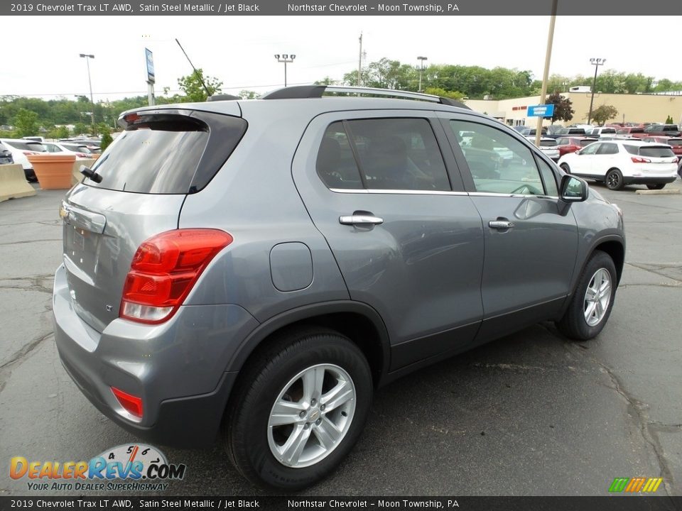 2019 Chevrolet Trax LT AWD Satin Steel Metallic / Jet Black Photo #9