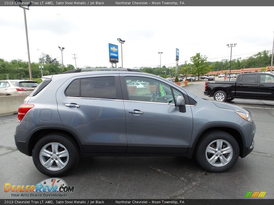 2019 Chevrolet Trax LT AWD Satin Steel Metallic / Jet Black Photo #10