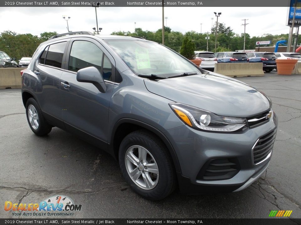 2019 Chevrolet Trax LT AWD Satin Steel Metallic / Jet Black Photo #11