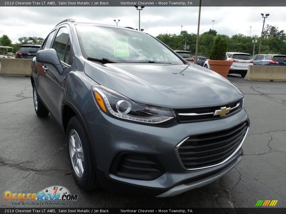 2019 Chevrolet Trax LT AWD Satin Steel Metallic / Jet Black Photo #12