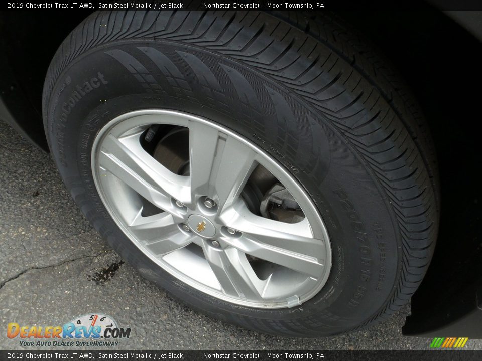 2019 Chevrolet Trax LT AWD Satin Steel Metallic / Jet Black Photo #14