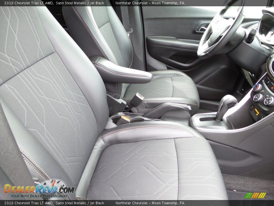 2019 Chevrolet Trax LT AWD Satin Steel Metallic / Jet Black Photo #15