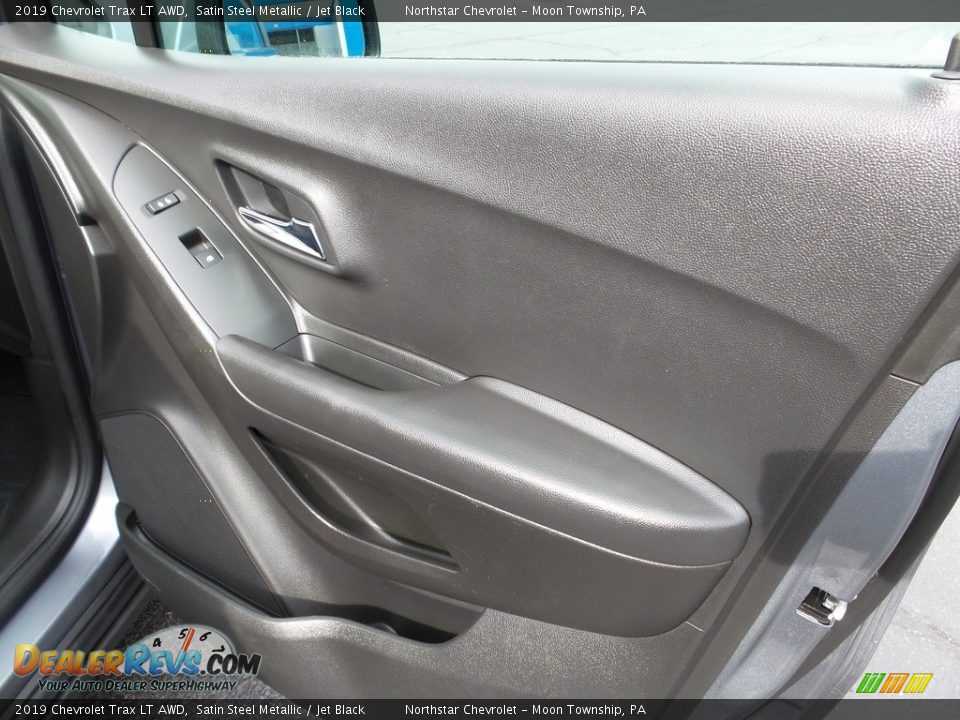 2019 Chevrolet Trax LT AWD Satin Steel Metallic / Jet Black Photo #17