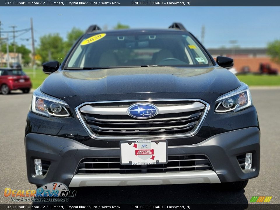 2020 Subaru Outback 2.5i Limited Crystal Black Silica / Warm Ivory Photo #17