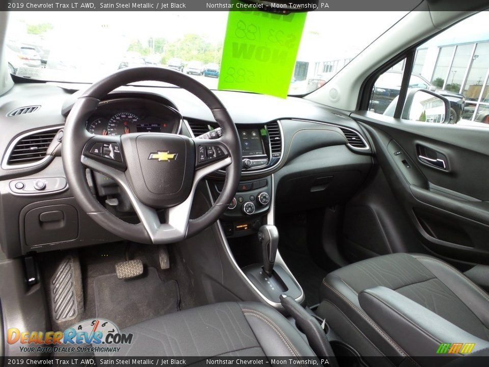 2019 Chevrolet Trax LT AWD Satin Steel Metallic / Jet Black Photo #22