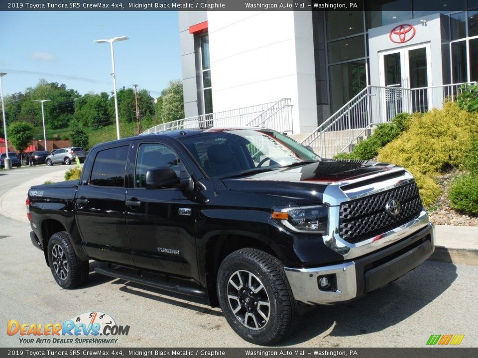 2019 Toyota Tundra SR5 CrewMax 4x4 Midnight Black Metallic / Graphite Photo #1