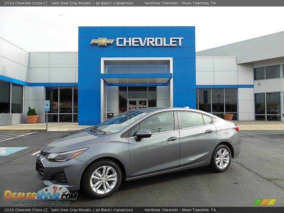 2019 Chevrolet Cruze LT Satin Steel Gray Metallic / Jet Black/­Galvanized Photo #1