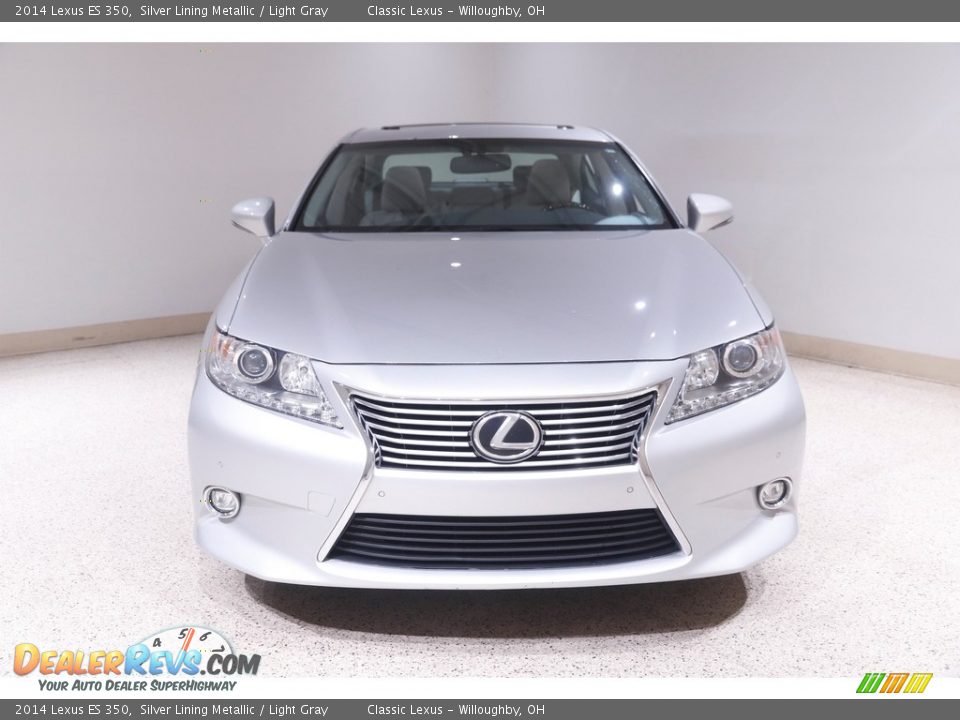 2014 Lexus ES 350 Silver Lining Metallic / Light Gray Photo #2