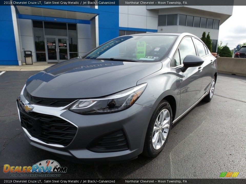 2019 Chevrolet Cruze LT Satin Steel Gray Metallic / Jet Black/­Galvanized Photo #2