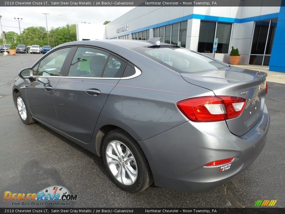 2019 Chevrolet Cruze LT Satin Steel Gray Metallic / Jet Black/­Galvanized Photo #4