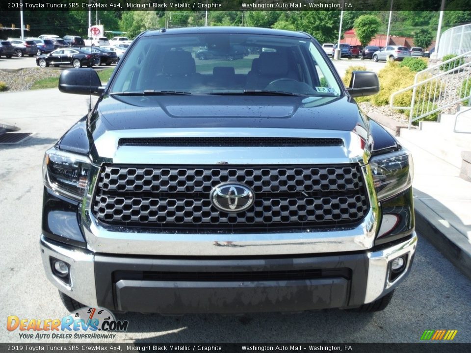 2019 Toyota Tundra SR5 CrewMax 4x4 Midnight Black Metallic / Graphite Photo #15