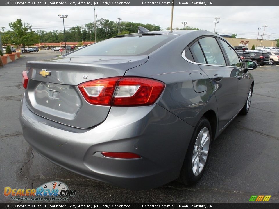 2019 Chevrolet Cruze LT Satin Steel Gray Metallic / Jet Black/­Galvanized Photo #8