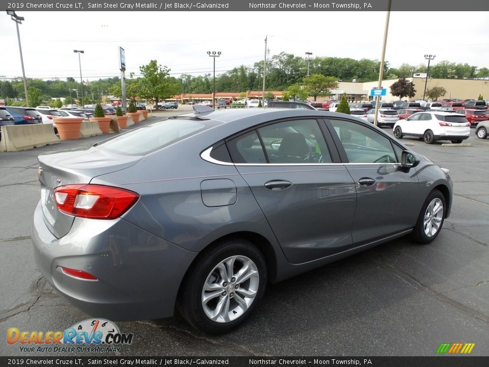 2019 Chevrolet Cruze LT Satin Steel Gray Metallic / Jet Black/­Galvanized Photo #9