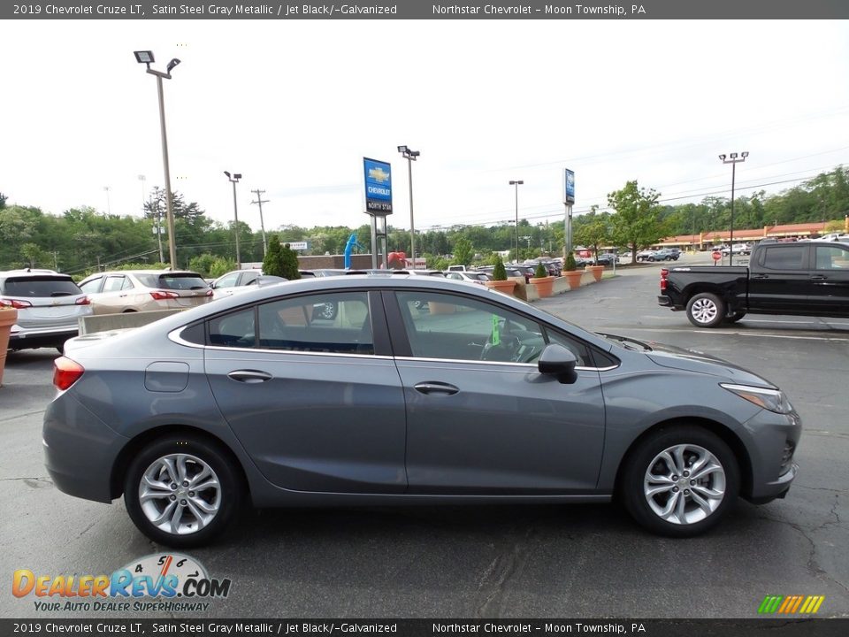 2019 Chevrolet Cruze LT Satin Steel Gray Metallic / Jet Black/­Galvanized Photo #10
