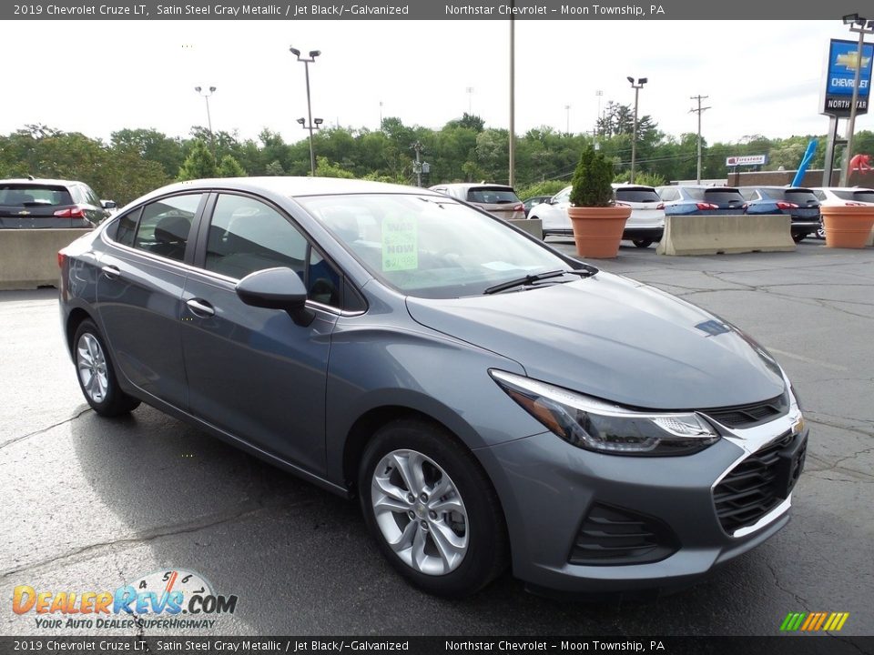 2019 Chevrolet Cruze LT Satin Steel Gray Metallic / Jet Black/­Galvanized Photo #11