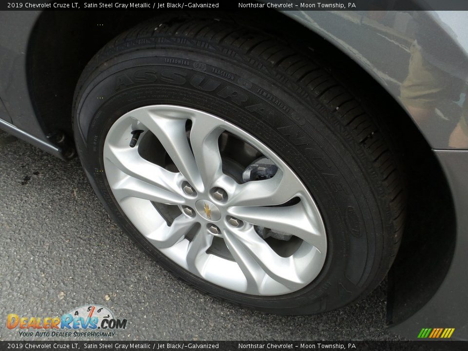 2019 Chevrolet Cruze LT Satin Steel Gray Metallic / Jet Black/­Galvanized Photo #14