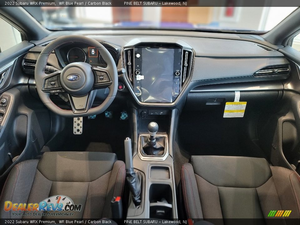 Carbon Black Interior - 2022 Subaru WRX Premium Photo #9