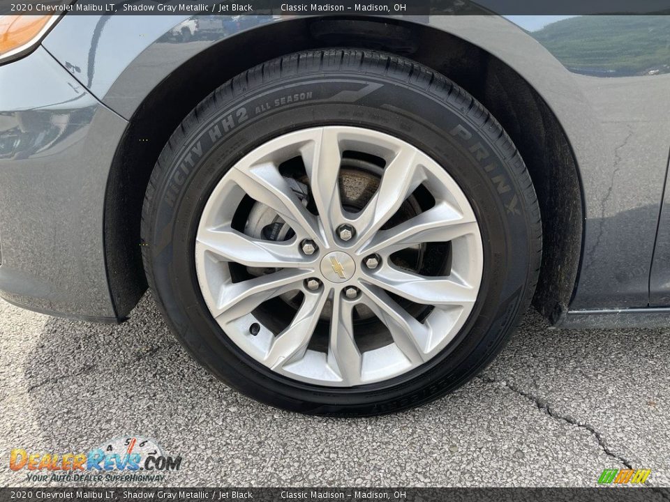 2020 Chevrolet Malibu LT Shadow Gray Metallic / Jet Black Photo #5