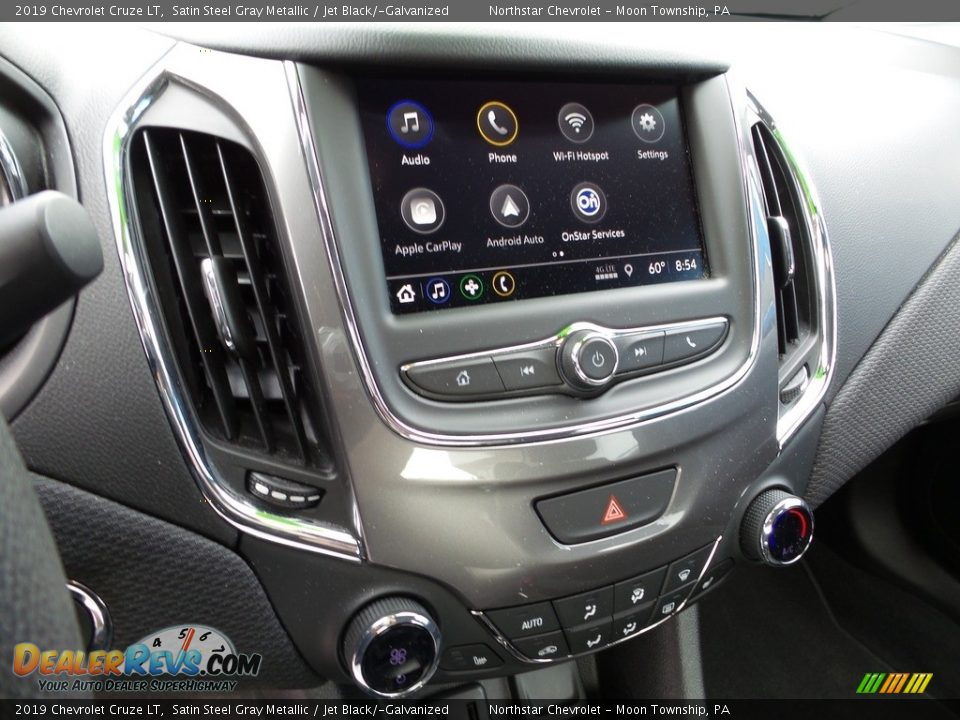 2019 Chevrolet Cruze LT Satin Steel Gray Metallic / Jet Black/­Galvanized Photo #27